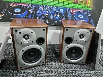 J213 Vintage Aiwa Sx-lm5 Mini/midi System Audio Loudspeakers 6 Ohms. • £26.99