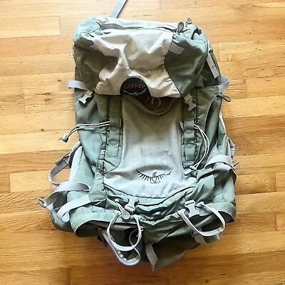 Osprey Kestrel 68 M/L Backpack Green Exterior • $69.99