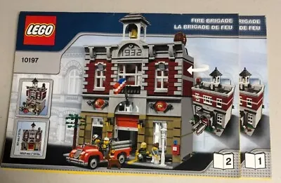 $500 • Buy LEGO Creator Expert Fire Brigade 10197 100% Complete