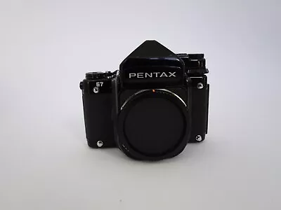 Pentax 67 MLU Medium Format SLR Film Camera Body W/ Prism Viewfinder • $450