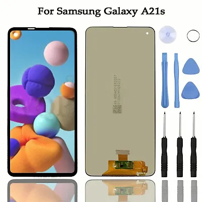 For Samsung Galaxy A21S SM-A217F LCD Replacement Touch Screen Digitizer INCELL • £12.88