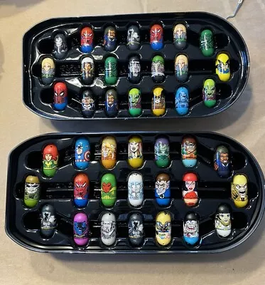 Mighty Beanz - Lot Of 39 Marvel Beanz 3 Generic Beanz And Darth Vader Case • $10