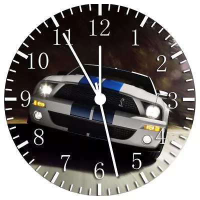 Mustang Cobra Shelby GT Frameless Borderless Wall Clock Nice Gifts Or Decor W160 • $22.95