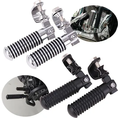 Motorcycle Highway Foot Pegs Footrest For Harley Chopper Bobber Custom 1~1-1/4  • $33.20