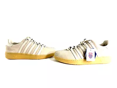 K-Swiss Classic VN Suede Birch/Gum Sneakers Men`s Size  12   03345-285 • $59