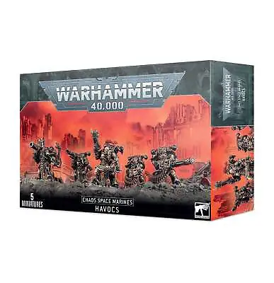 Warhammer 40K: Chaos Space Marines Havocs New 40000 • $87.19
