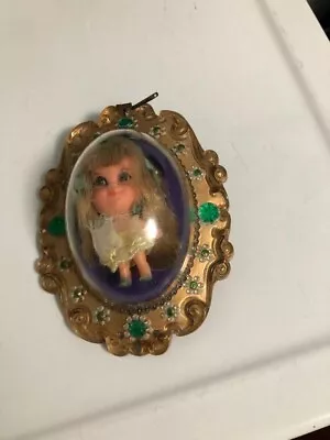 1966 Vintage Lucky Locket Doll Lou Blonde • $27.99