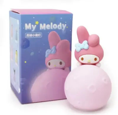 Sanrio My Melody Colour Changing Night Light Desk Lamp 11cm • $19.95