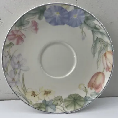 MIKASA SPRING LEGACY  Y4003 Strong Fine China Saucer 6” • $9.95