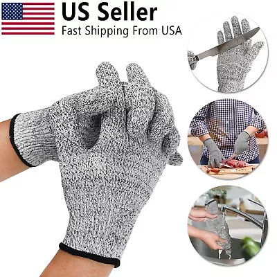 Anti-cut Metal Mesh Butcher Glove Cut Proof Stab Resistant Safety Work Gloves  • $6.69