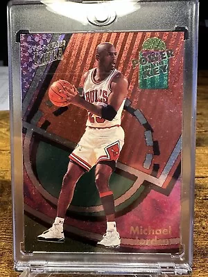 1993-94 Fleer Ultra Power In The Key Michael Jordan SP Insert 2 Of 9 • $120