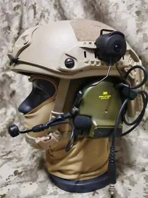 $84.88 • Buy Comtac-III XPI VI Helmet Version Tactical Headset Pickup Noise Reduction Replica