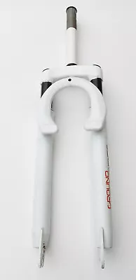 GENESIS V1000 White Front Suspension Fork Mountain Bike Ground E25 Force • $48