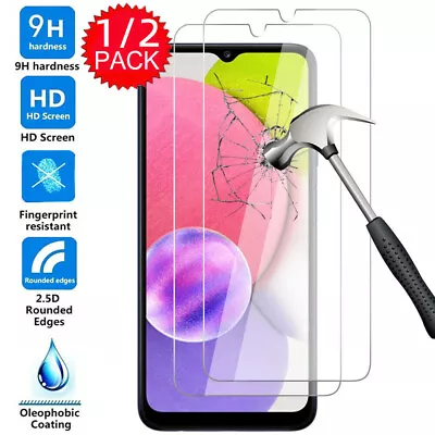 1/2X For Samsung A03S/A02S HD Clear Premium Tempered Glass Screen Protector • $4.99