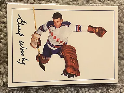 GUMP WORSLEY LUCKY AUTO SIGNED 1994/95 Parkhurst Missing Link NEW YORK RANGERS • $40