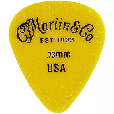 Martin Delrin Guitar Picks .73 Mm 12 Pack • $6.49