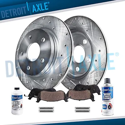 REAR Drilled Rotors + Brake Pads For 2002-2005 Ford Explorer Mercury Mountaineer • $84.20