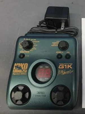 $75 • Buy Zoom G1K Guitar Kiko Loureiro Signature Multi Effects Pedal With Adapter