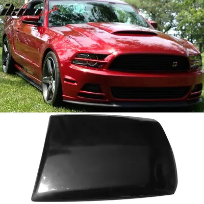 Fits 13-14 Mustang V6 GT Boss Air Hood Vent Scoop Unpainted Black PU • $96.99