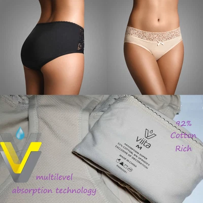 £7.70 • Buy Lady Incontinence Briefs Pants Absorption Cotton Rich Washable Fast UK P&p K29