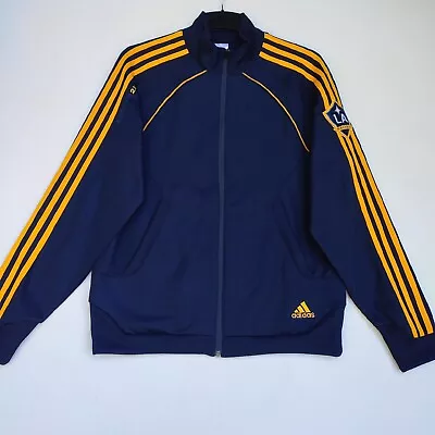£14 • Buy Adidas David Beckham 23 LA Galaxy Tracksuit Top Jacket | Youth Boy's Large