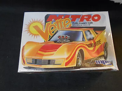 MPC Nitro Vette Corvette Funny Car From 1980  1/25   SEALED • $44.99