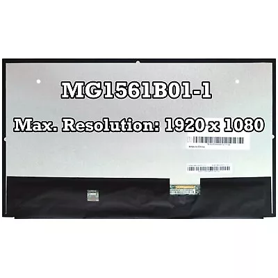 15.6  Replacement MG1561B01-1 IPS LCD Screen Panel 1920×1080 LVDS Interface • $87
