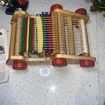 Vintage Weaving Loom 1950s Child Table Top Size Paul Bon Hop • $105