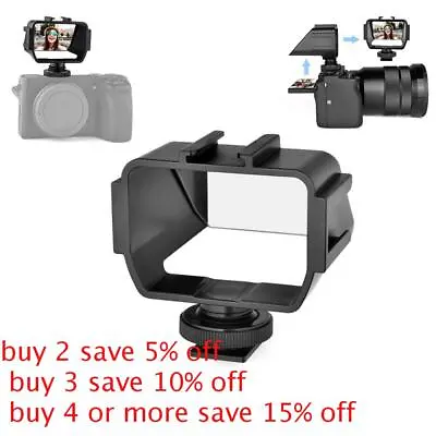 $16.89 • Buy Flip Mirror Screen Mount Adapter Camera For Sony A6000/A6300/A6500|Nikon Z6/Z7