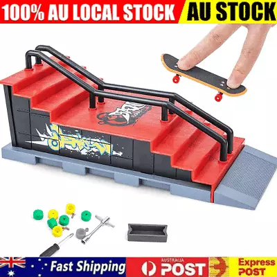 Finger Skateboard Scene Skatepark Ramp Parts For Tech Deck Fingerboard Toys Gift • $16.91