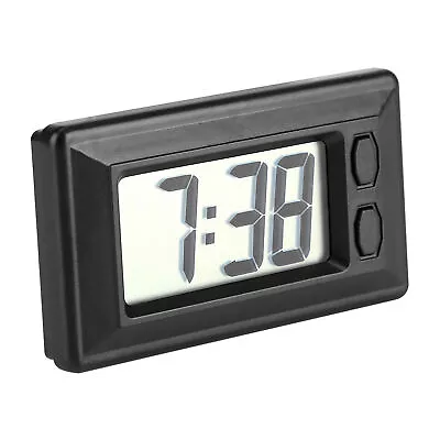 Car Dashboard Digital Clock - Small LED Clock Vehicle Adhesive Mini Time Clock  • $18.59