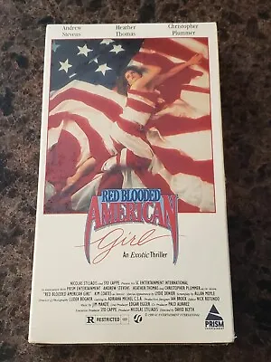 BRAND NEW Red Blooded American Girl (VHS 1990) Andrew Stevens Sealed Watermarks • $69.99