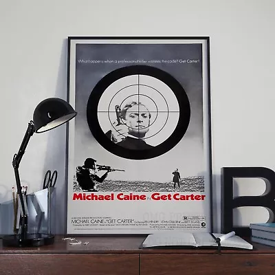 £7.90 • Buy Get Carter Michael Caine Movie Film Poster Print Picture A3 A4