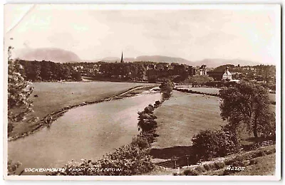 Cockermouth From Miclebrow Cumbria - 1948 Real Photo Postcard T04 • £4.95