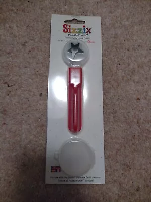 Sizzix Paddle Punch Positionable Hand Punch Star Primitive #1 • £3.49