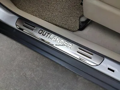 For Mitsubishi Outlander Accessories Door Sill Scuff Plates Protectors 2011-2024 • $29.99