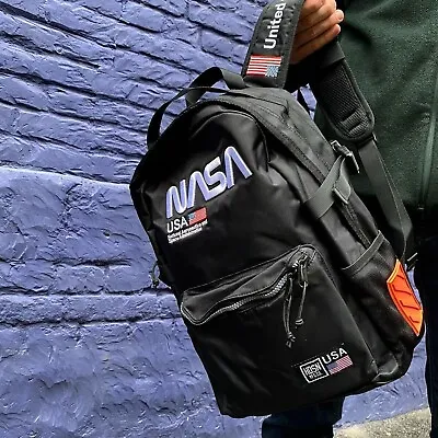 Backpack NASA BlackNasa Space Logo Travel NasaAstronomy • $81