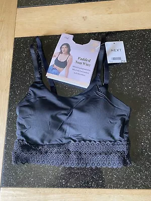 Ladies Padded Non Wired Bra / Cami Size 6 From Next BNWT • £0.99