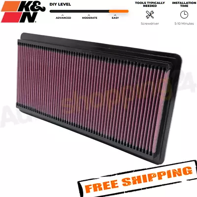 K&N 33-2111 Replacement Air Filter For 1997-2004 Chevrolet Corvette 5.7L V8 • $82.96