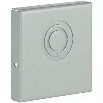 Wiegmann E0606 WirewayEnd Cap6X6 Sq InSteelGray • $8.15