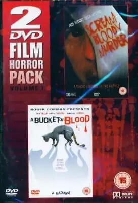 Scream Bloody Murder/ A Bucket Of Blood DVD Horror (2004) Quality Guaranteed • £2.93