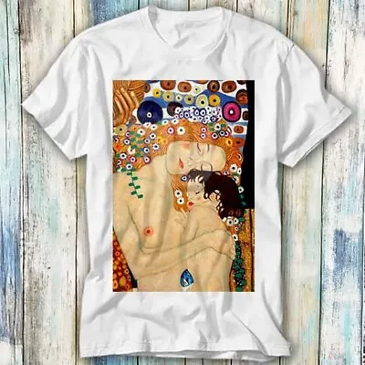 Gustav Klimt Mother & Child Nursery Decor T Shirt Meme Gift Top Tee Unisex 1030 • £6.35