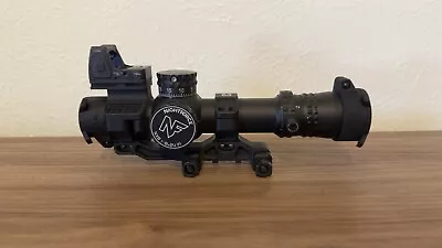 Nightforce NX8 1-8 / Badger Ordnance Condition One Mount / Trijicon RMR • $2000