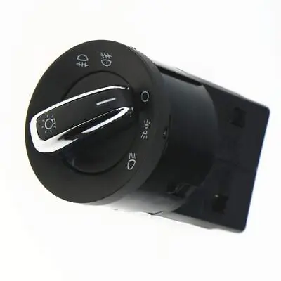 Chrome Headlight Fog Control Switch For VW Bora Beetle Golf Passat B5 3BD941531  • $13.44