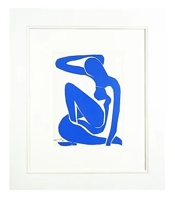 £2650 • Buy Original Henri Matisse Blue Nude Lithograph, Verve, Nu Bleu I, 1958