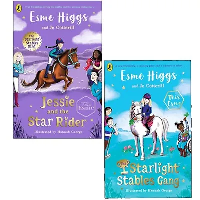 Starlight Stables Gang Series 2 Books Collection Set By Esme Higgs Paperback • £14.99