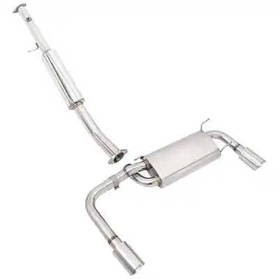 Stainless Steel Cat-Back Exhaust With Dual Tip Muffler By Cobalt - MX-5 Miata... • $484.49