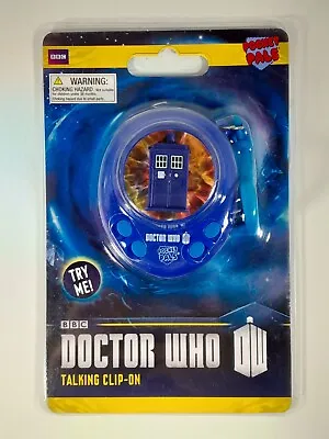 Doctor Who TARDIS Talking Clip On Keychain - Pocket Pal & Backpack Keyring • £6.60