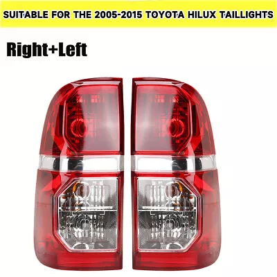 2Pack Tail Lights Rear Lamp For Toyota Hilux SR SR5 2005-2015 KUN16 Right+Left • $49.79