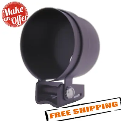 Auto Meter 3204 Gauge Mount 2-5/8  Pedestal Black Cup For Mechanical Gauge • $40.93